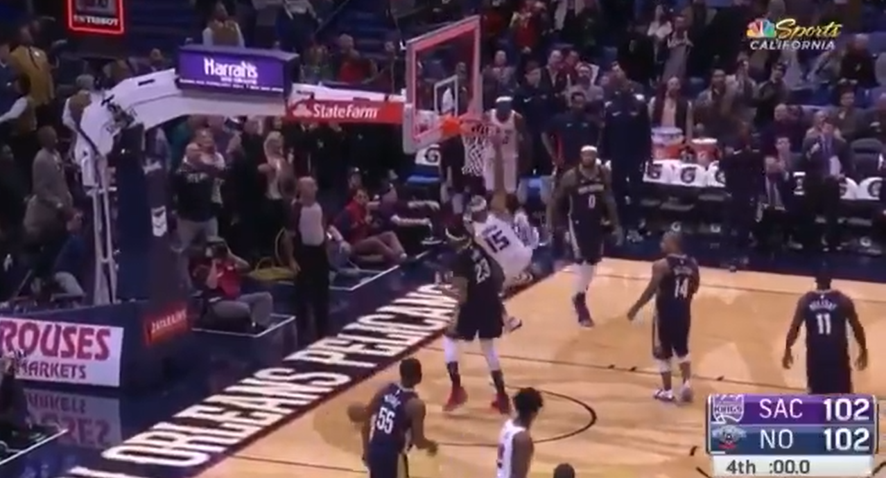 Claquette Reverse La Totale Vince Carter Est Deux Doigts De 