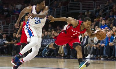 Joel Embiid et Kyle Lowry