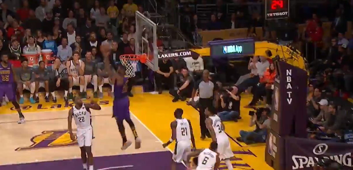 Le Mode Playoffs A t Activ Lebron James Tape Une Ahurissante 