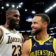 Lebron james et stephen curry